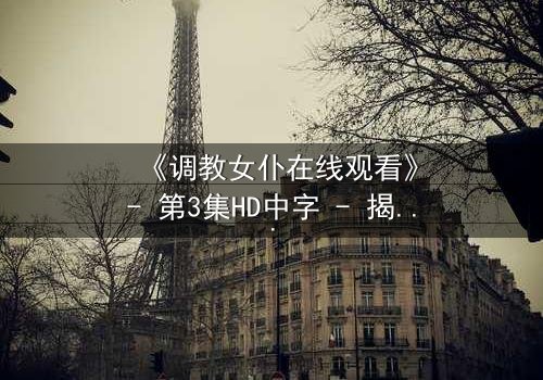 《调教女仆在线观看》- 第3集HD中字 - 揭开禁忌契约背后的致命秘密