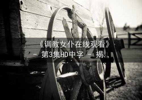 《调教女仆在线观看》- 第3集HD中字 - 揭开禁忌主仆关系的隐秘真相