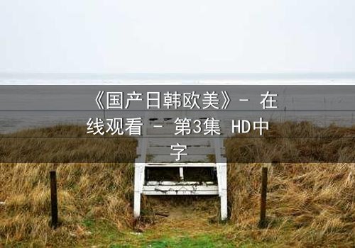 《国产日韩欧美》- 在线观看 - 第3集 HD中字