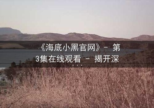 《海底小黑官网》- 第3集在线观看 - 揭开深海秘密的惊险之旅