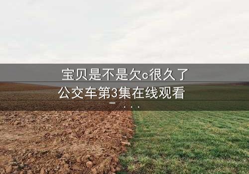 宝贝是不是欠c很久了公交车第3集在线观看 - 隐藏的秘密即将揭晓