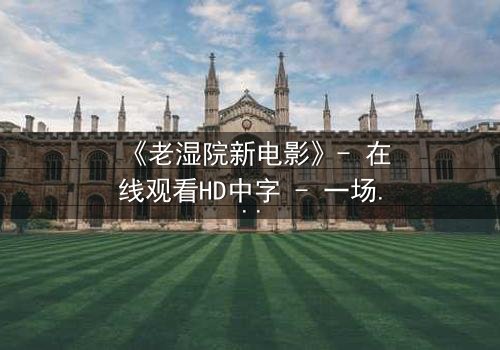 《老湿院新电影》- 在线观看HD中字 - 一场颠覆传统的喜剧风暴
