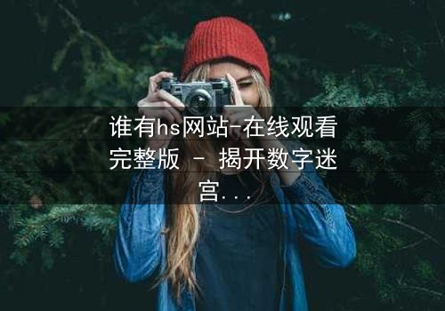 谁有hs网站-在线观看完整版 - 揭开数字迷宫的致命诱惑