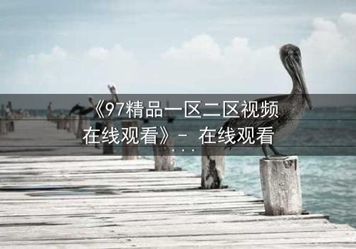 《97精品一区二区视频在线观看》- 在线观看 - 免费1080P超清