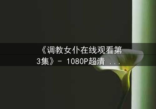 《调教女仆在线观看第3集》- 1080P超清 - 当忠诚与欲望交织，谁将主宰命运？